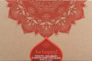 Fair Trade Vegan Chocolate: Dark Pimento Orange and Cranberry Chocolate