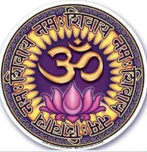 Window Stickers: Window Sticker Aum Namah Shivaya
