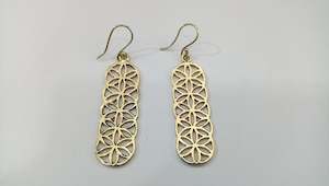 Earrings: Pacific Flower of Life Earring
