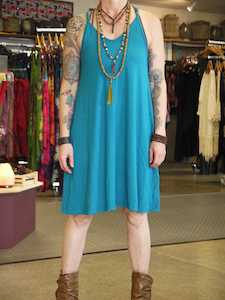 Summer Sale: A-Line V-Neck Dress