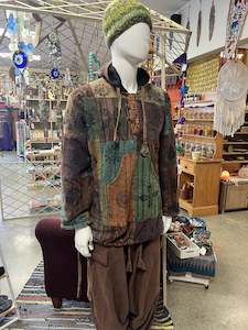 All Mens: Priya Patch Fleeced Hoody