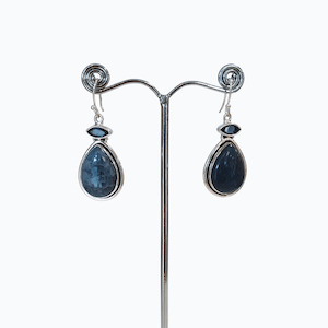 Keya Gemstone Teardrop Earrings