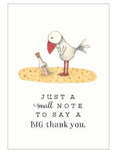 Just A Small Note - Gift Tag