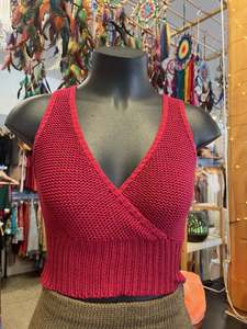 Sale: Skater Knit Crop Top