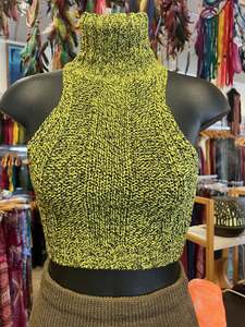 Wild Knit Crop Top