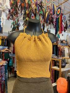 Sale: Spacey Knit Crop Top