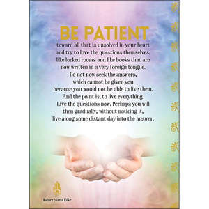 Be Patient
