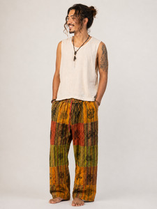 Motif Patch Pant