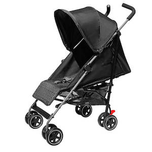Comfortable & Portable Baby Umbrella Stroller with a Rain Cover-Black