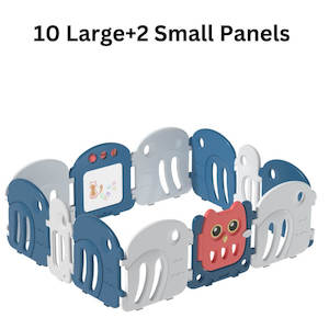 Playpens: Luxurious Solid Baby Playpen with a Graffiti Panel 158*189*66cm