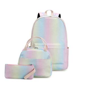 Kids Backpacks: Glitter Rainbow Backpack