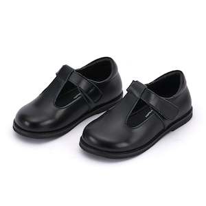 School Shoes: Leather Mary Jane School Shoes for Junior Girls-Super Cute