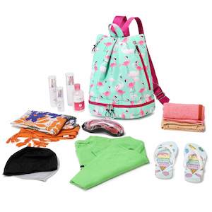 Swim Bags: Swim Bag-Flamingo
