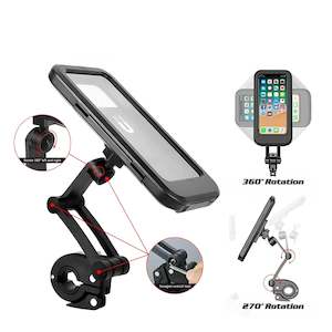 Waterproof Universal Bike / Motorcycle Phone Holder ( Phone Mount )