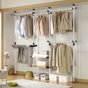 Wangja Wardrobe organiser – Large Pants Hanger plus Shelves NHC-609 - Himart