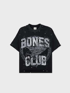 Fashion & Accessories: BILLY BONES // Airborne Raw Box Tee VINTAGE BLACK