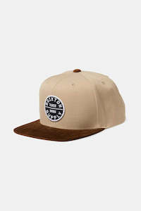 Fashion & Accessories: BRIXTON // Oath III Snapback KHAKI/SEPIA