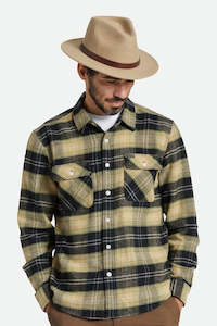 Fashion & Accessories: BRIXTON // Messer Fedora SAND