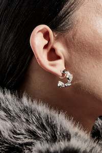 Spend Save: SGC // Love Chain Hoop Earring