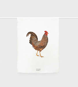 Home: FATHER RABBIT // Tea Towel ROOSTER