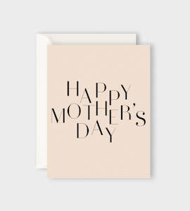 FATHER RABBIT // Deco Happy Mother's Day Card