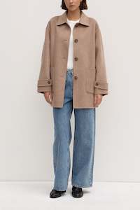 ASSEMBLY LABEL // Pierra Wool Coat SABLE MARLE