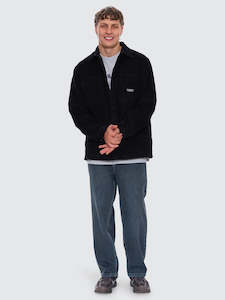 THRILLS // Connected Overshirt BLACK