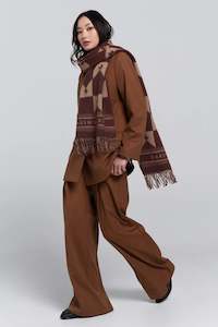 Home Beauty: KAREN WALKER // Monogram Jacquard Scarf