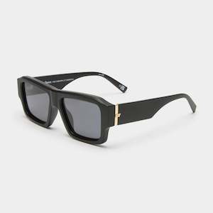 Le Specs: LE SPECS // Polygraph MATTE BLACK