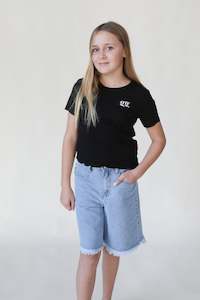 Lucky Last All Items 20: GOOD GOODS // Macie Tee BLACK