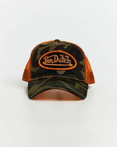Von Dutch: VON DUTCH // Camo Trucker 270 CAMO ORANGE