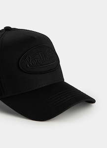 Von Dutch: VON DUTCH // Triple Black Trucker BLACK