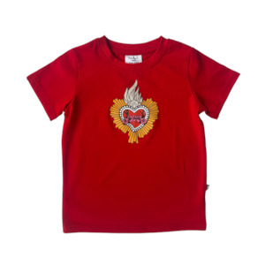 PHOENIX AND THE FOX // Love Struck Tee RED
