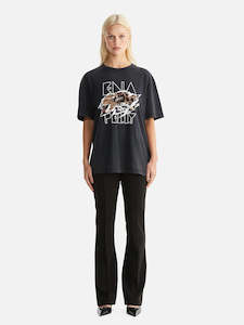 ENA PELLY // Jessie OS Tigers Eye Tee VINTAGE BLACK