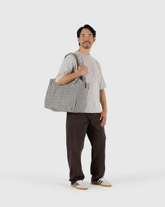 New Arrivals: BAGGU // SMALL Cloud Carry-on GINGHAM