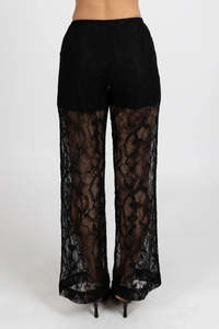 FEDERATION // Laces Pants BLACK