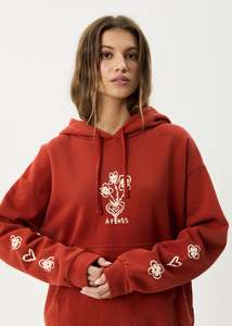 AFENDS // Maisie Hoodie RED RUM