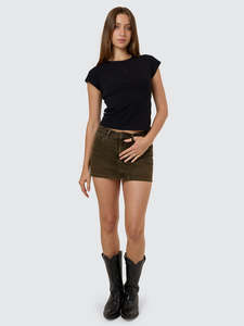 Her Denim: THRILLS // Carmen Skirt TARMAC