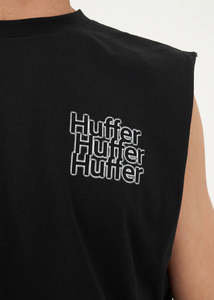 HUFFER // HFR Tank DITHER BLACK