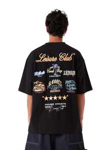 Him Tees: BARNEY COOLS // Medley Tee BLACK