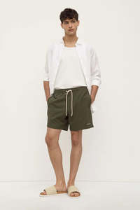 ASSEMBLY LABEL // Seth Swim Short MILITARY