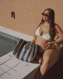 Bags: SAINT-RUE 22 // Mini BLUE CRUSH