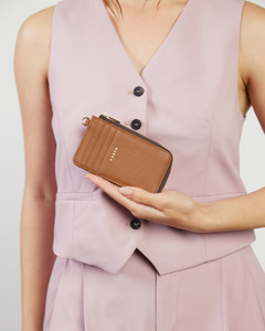 Saben: SABEN // Winona Card Holder TAN