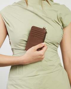 Saben: SABEN // Winona Card Holder UMBER