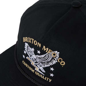 BRIXTON // Lamont MP Snapback BLACK