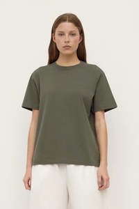 Assembly Label: ASSEMBLY LABEL // Base Tee MOSS