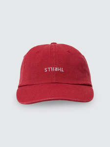 Cheap Thrills: THRILLS // Minimal Thrills 6 Panel Cap REDWOOD