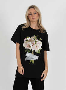 FEDERATION // Rush Tee Peony's Ducted BLACK