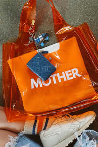 Hapy Little Mother: HAPPY LITTLE MOTHER // Jelly Bag TANGERINE