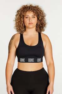 SPORTS BRA: NEXT LEVEL BRA ONYX